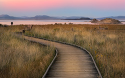 Solo at Mono Lake